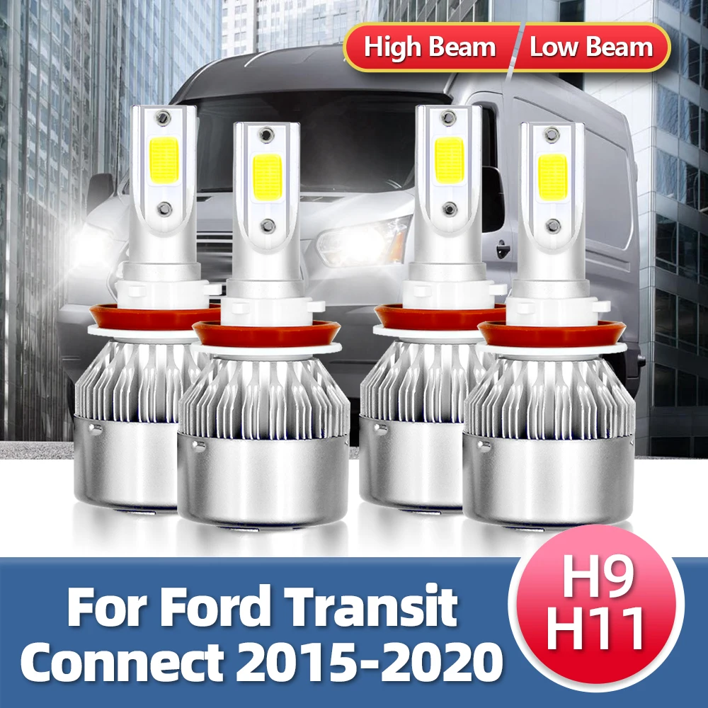 2/4PC LED Headlights High Low Bulbs Kit Combo Beam Auto Front Car Turbo Lamp Accessories For Ford Transit Connect 2014 2015-2020
2/4PC LED Headlights High Low Bulbs Kit Combo Beam Auto Front Car Turbo Lamp Accessories For Ford Transit Connect 2014 2015-2020