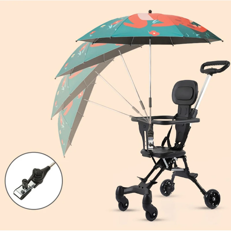 Baby Stroller Accessories Sun Umbrella Babies Light Trolley Universal Bracket Adjustable Umbrella for Lightweight Baby Stroller
Baby Stroller Accessories Sun Umbrella Babies Light Trolley Universal Bracket Adjustable Umbrella for Lightweight Baby Stroller