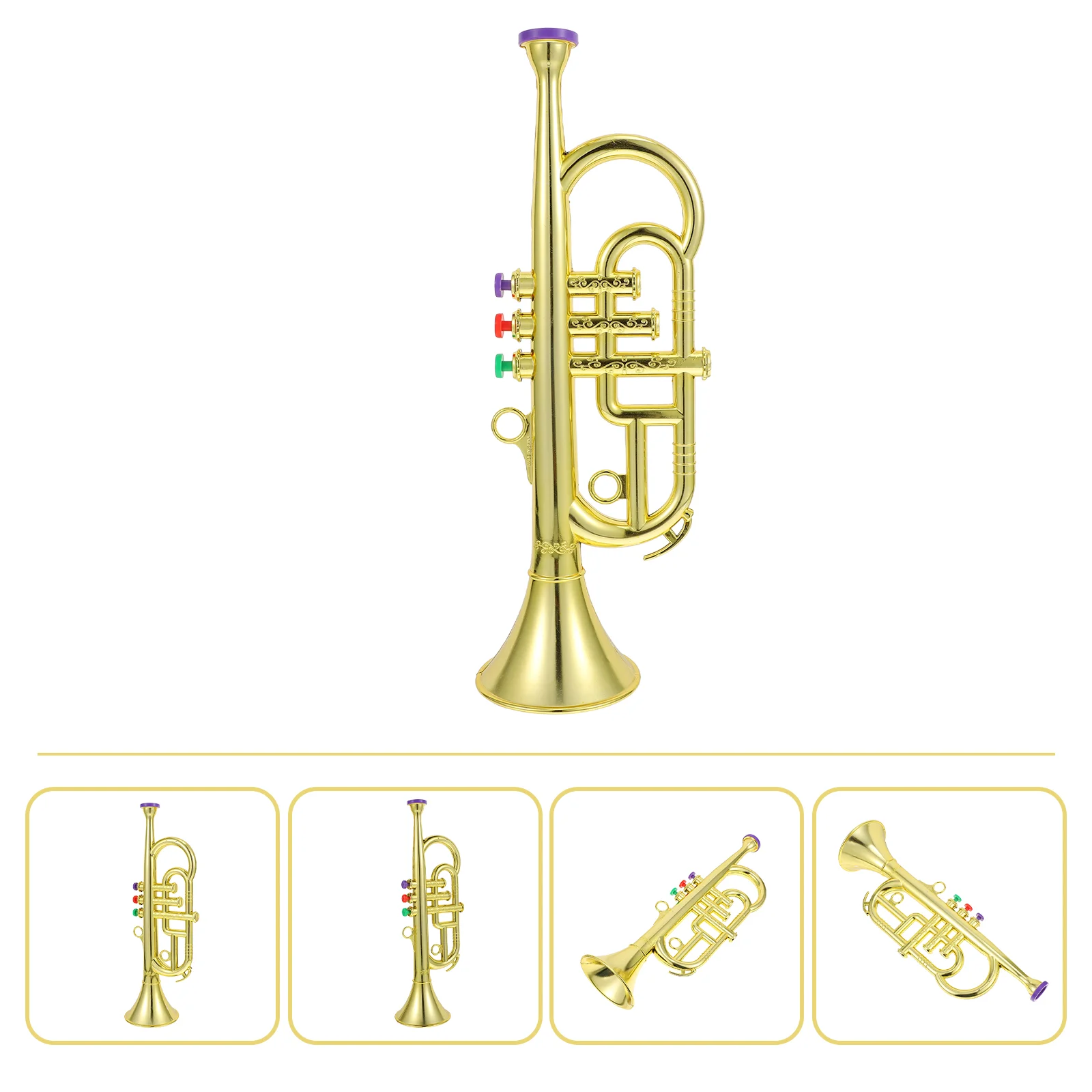 Trumpet Toy Trumpet Toy Instrument Educational Toys Toddlers Musical Instrument Props Model Boy Trumpet Musical Instrument
Trumpet Toy Trumpet Toy Instrument Educational Toys Toddlers Musical Instrument Props Model Boy Trumpet Musical Instrument