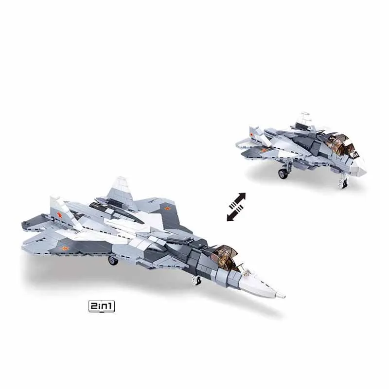 Sluban Children's Toy Fighter Building Block Model DIY Blue Boy Puzzle Holiday Gift Blue Multifunctional Plane Toys for Children
Sluban Children's Toy Fighter Building Block Model DIY Blue Boy Puzzle Holiday Gift Blue Multifunctional Plane Toys for Children