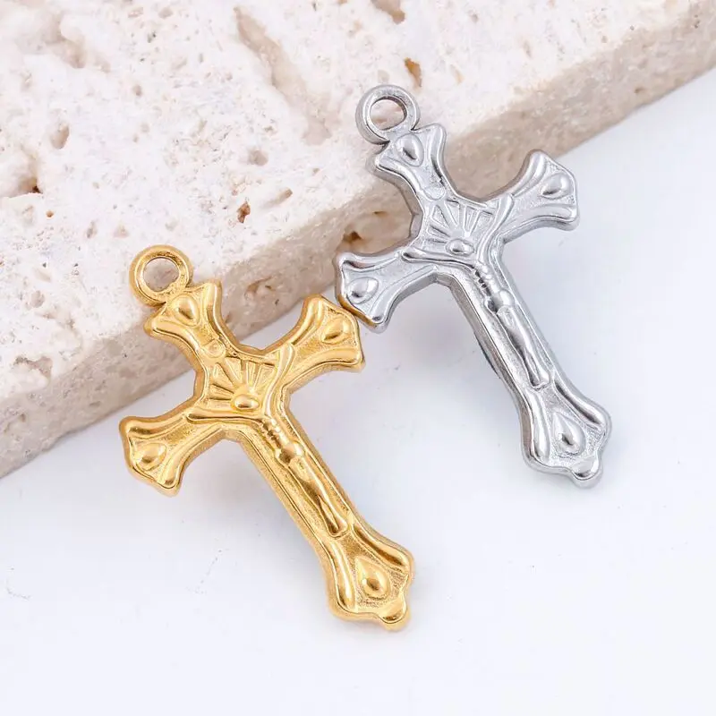 10 Pieces/batchStainless Steel Multi-layer Crucifixion Pendant Diy Personalized Hip-hop Titanium Necklace
10 Pieces/batchStainless Steel Multi-layer Crucifixion Pendant Diy Personalized Hip-hop Titanium Necklace