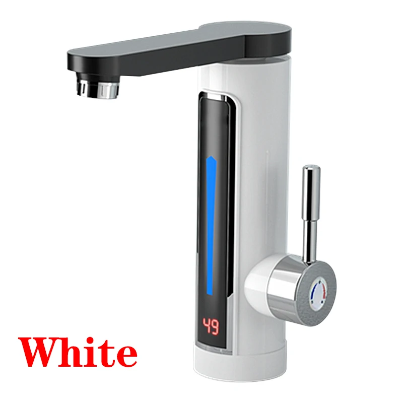 3300W Electric Hot Water-Heater Faucet LED Ambient Light Temperature Display Instant Heating Tap 3S Quick Heating 360 Rotatable
3300W Electric Hot Water-Heater Faucet LED Ambient Light Temperature Display Instant Heating Tap 3S Quick Heating 360 Rotatable