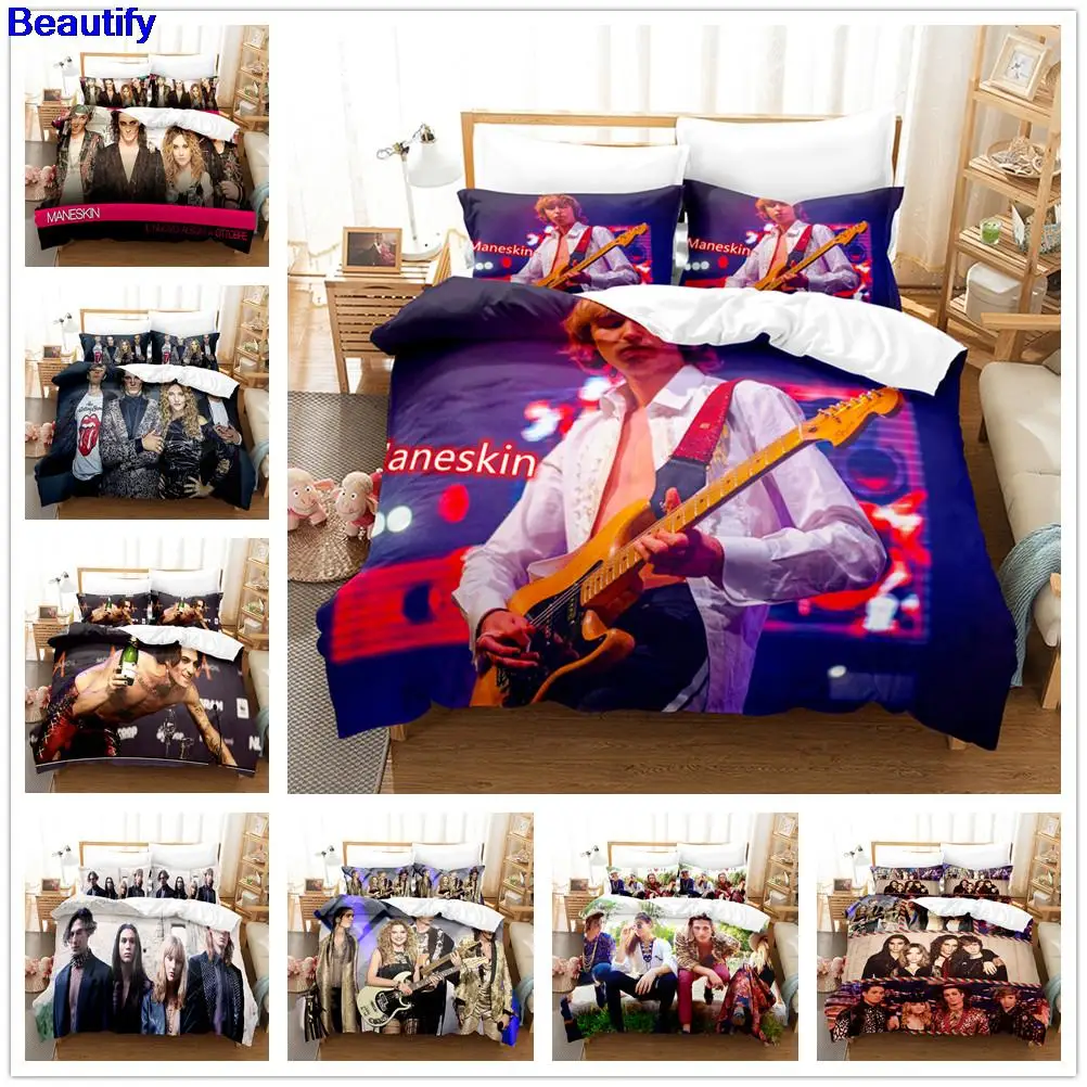 Beautify Maneskin Home Textile Pillow Case 3D Bed Linen Duvet Covers Comforter Bedding Sets Bed Set Home Decor Bedding
Beautify Maneskin Home Textile Pillow Case 3D Bed Linen Duvet Covers Comforter Bedding Sets Bed Set Home Decor Bedding