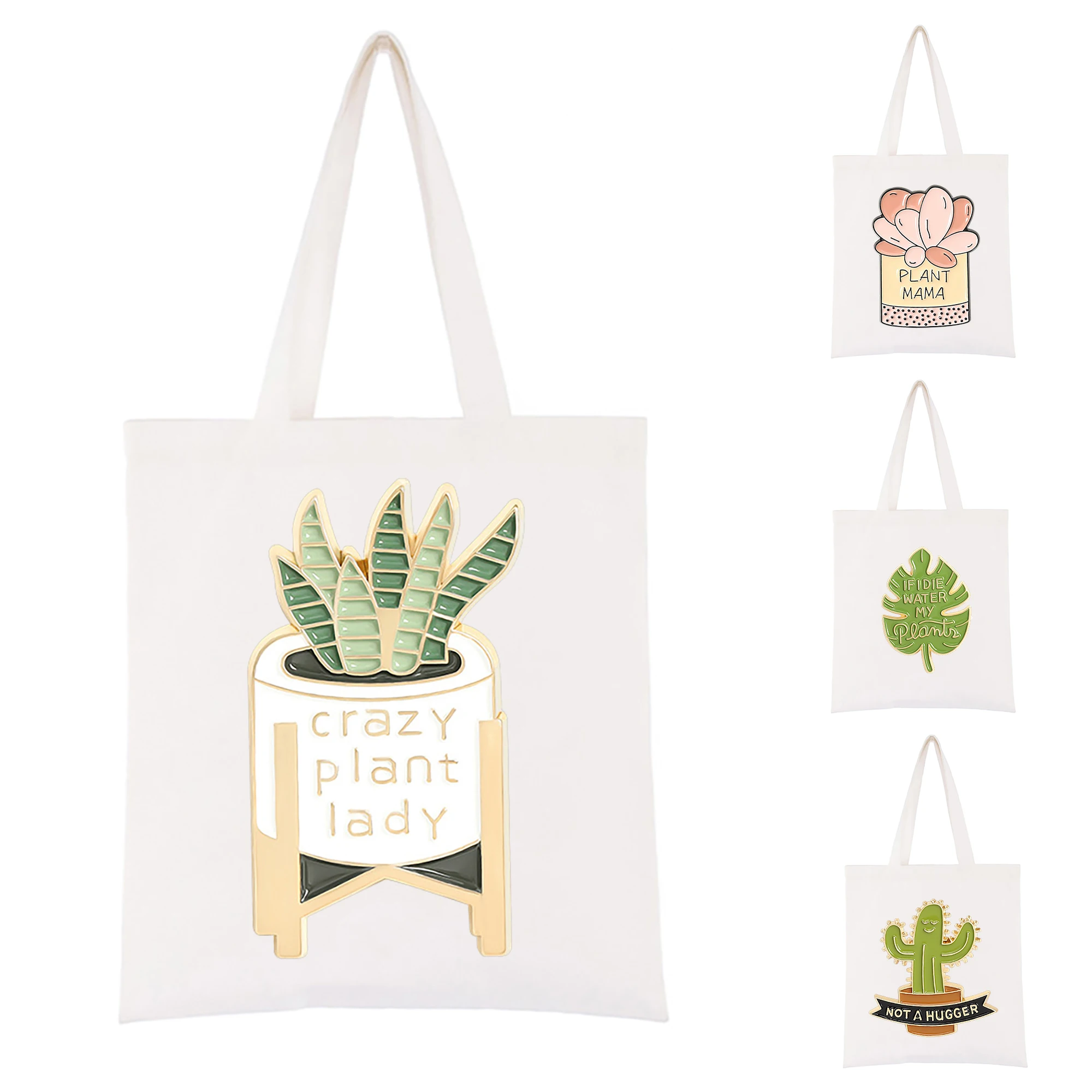 Plant Cactus Pattern Bag Aloe Pattern Bag Interior Pocket Zipper Girl Canvas Bag Handbag Shoulder Bag Wholesale
Plant Cactus Pattern Bag Aloe Pattern Bag Interior Pocket Zipper Girl Canvas Bag Handbag Shoulder Bag Wholesale