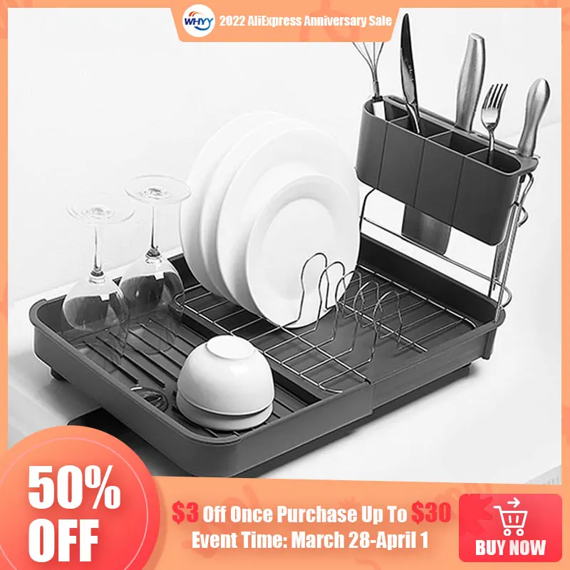 WHYY Dish Drying Rack Plastic Adjustable Bowl Dish Knife Fork Chopsticks Holder Kitchen Organizer Storage Gadgets Accessories
WHYY Dish Drying Rack Plastic Adjustable Bowl Dish Knife Fork Chopsticks Holder Kitchen Organizer Storage Gadgets Accessories