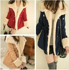 Korean Slim Double Breasted Coat College Wool Jacket Cotton Padded Clothes Female
Korean Slim Double Breasted Coat College Wool Jacket Cotton Padded Clothes Female