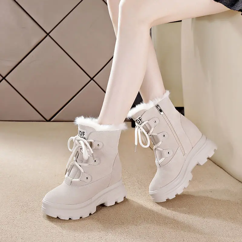 Winter Snow Boots Warm Short Women 2022 New Thick Bottom Plus Velvet ened 8cm Cotton Shoes Fashion
Winter Snow Boots Warm Short Women 2022 New Thick Bottom Plus Velvet ened 8cm Cotton Shoes Fashion