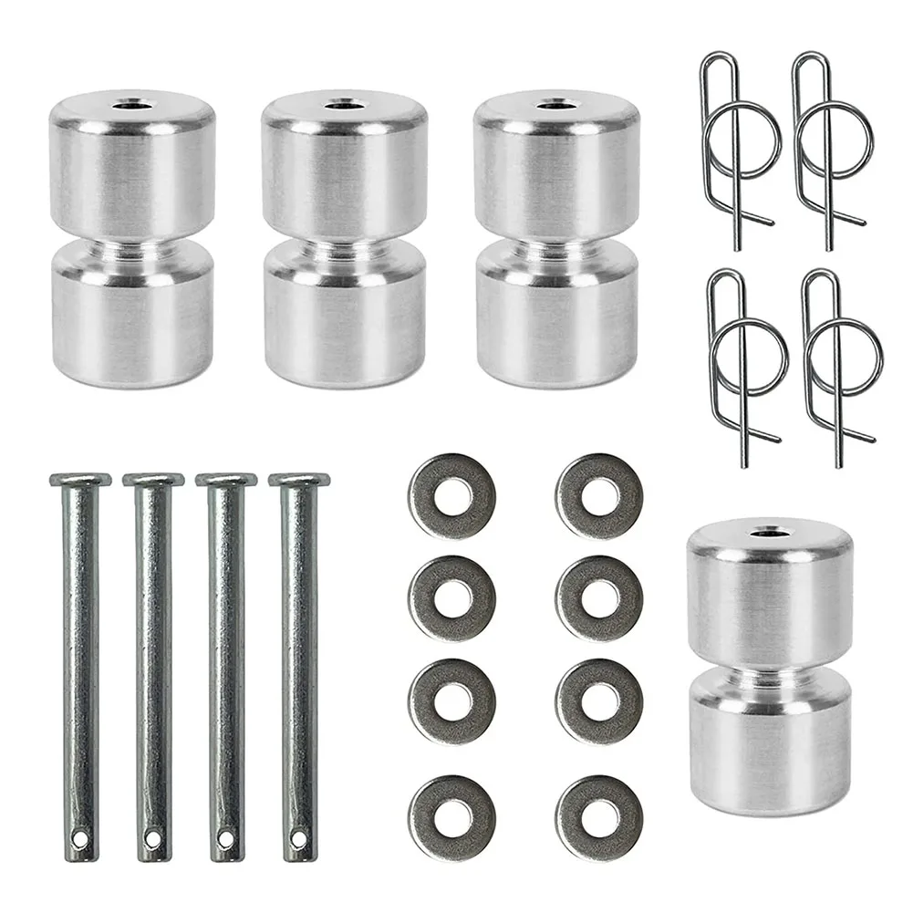 High Quality Hot Sale Clevis Pins With Flat Washers For Trailer Tailgate Lift 4 Pack Aluminum Alloy Car Accessories
High Quality Hot Sale Clevis Pins With Flat Washers For Trailer Tailgate Lift 4 Pack Aluminum Alloy Car Accessories