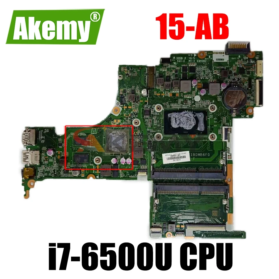 For HP PAVILION 15-AB 15-AN 15-AN098NR 836093-601 DAX1BDMB6F0 Laptop Motherboard with i7-6500U 836093-501 836093-001 100% tested
For HP PAVILION 15-AB 15-AN 15-AN098NR 836093-601 DAX1BDMB6F0 Laptop Motherboard with i7-6500U 836093-501 836093-001 100% tested