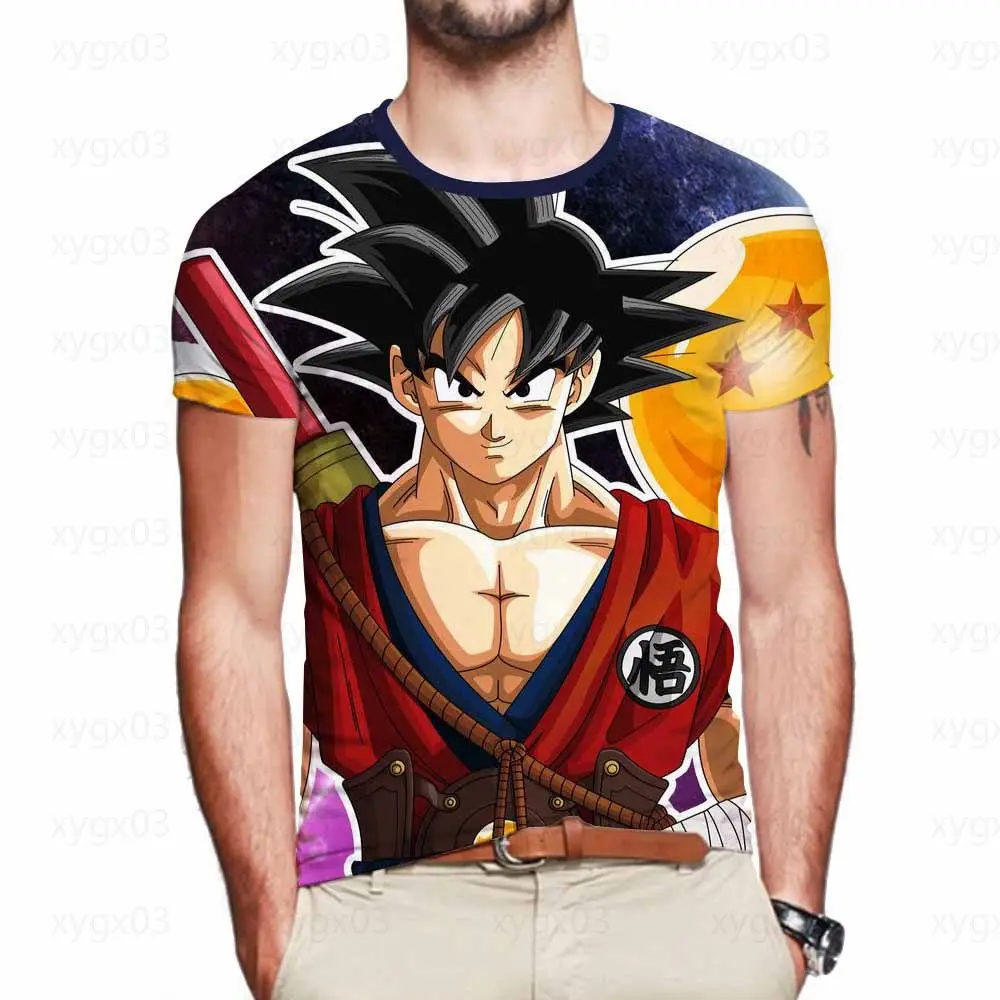 Oversized -shir T Shirt for Men Leisure Harajuku Style Tops Print Men's Clothing Party Dragon-Ball Goku Vegeta Parent-child Wear
Oversized -shir T Shirt for Men Leisure Harajuku Style Tops Print Men's Clothing Party Dragon-Ball Goku Vegeta Parent-child Wear