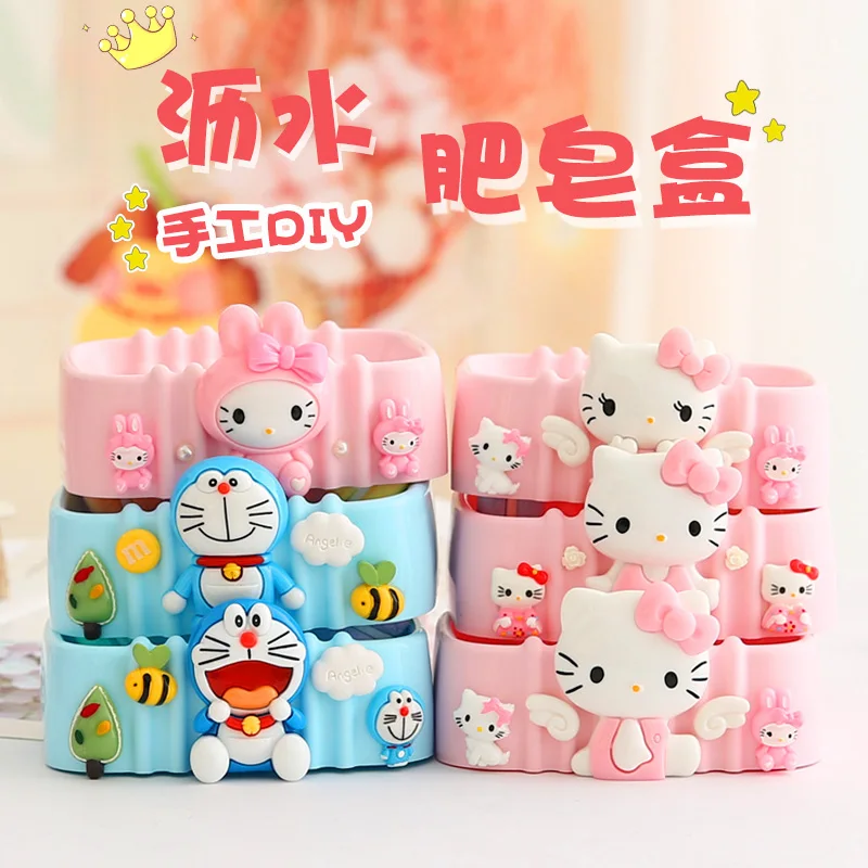 Cartoon Creative Kawaii Soap Rack Anime Pokonyan My Melody Hello Kitty Home Draining Simple Bathroom Bathroom Soap Box
Cartoon Creative Kawaii Soap Rack Anime Pokonyan My Melody Hello Kitty Home Draining Simple Bathroom Bathroom Soap Box