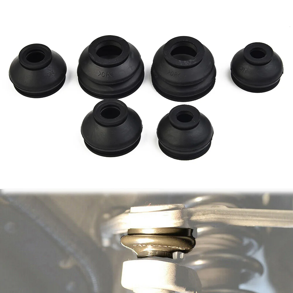 6pcs Ball Joint Dust Boots Dust Cover Rubber Tie Rod End Ball Joint Dust Boots Set Car Suspension Steering Joint Dust Cover
6pcs Ball Joint Dust Boots Dust Cover Rubber Tie Rod End Ball Joint Dust Boots Set Car Suspension Steering Joint Dust Cover