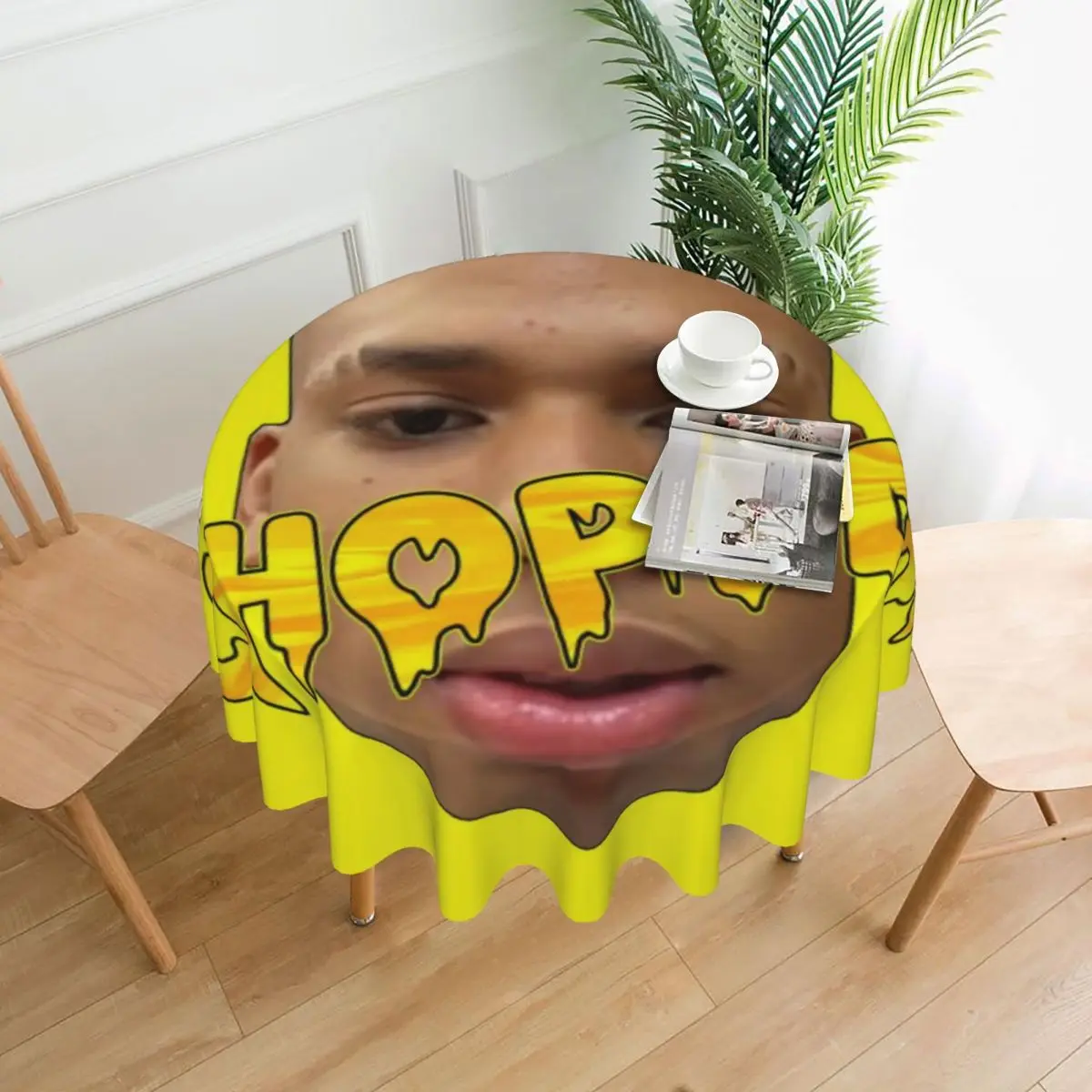 Nle Choppa Tablecloth 60in Round 152cm Waterproof Decorative Border Festive Decor
Nle Choppa Tablecloth 60in Round 152cm Waterproof Decorative Border Festive Decor