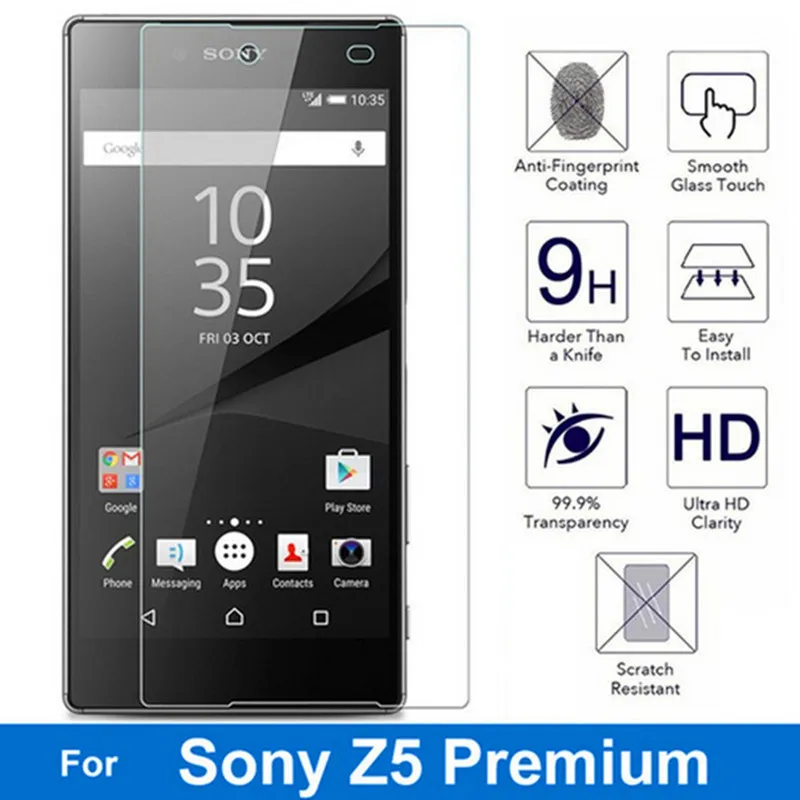 9H Tempered Glass For Sony Xperia Z5 Premium E6853 E6883 Protective Film for sony xperia z5 plus z5p Screen Protector Glass
9H Tempered Glass For Sony Xperia Z5 Premium E6853 E6883 Protective Film for sony xperia z5 plus z5p Screen Protector Glass