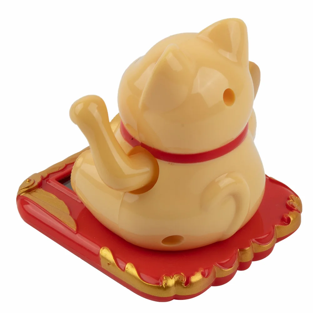 Solar Decorations Lucky Cat 7.5*7*6.5cm High-quality Plastic Three Colors Cute Cat Shape Good Gift Multiple Uses
Solar Decorations Lucky Cat 7.5*7*6.5cm High-quality Plastic Three Colors Cute Cat Shape Good Gift Multiple Uses