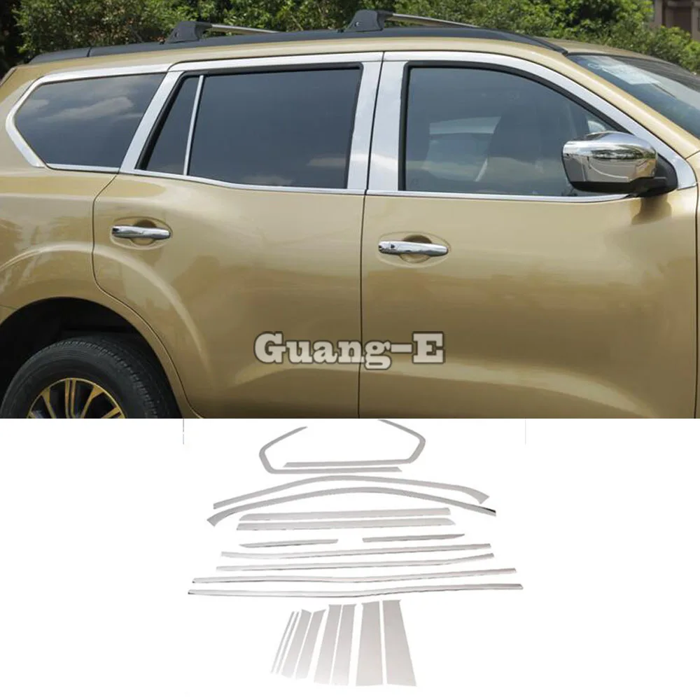 For Nissan Terra 2018 2019 2020 2021 2022 Body Stick Stainless Steel Glass Window Garnish Pillar Middle Strip Trim Frame Lamp
For Nissan Terra 2018 2019 2020 2021 2022 Body Stick Stainless Steel Glass Window Garnish Pillar Middle Strip Trim Frame Lamp