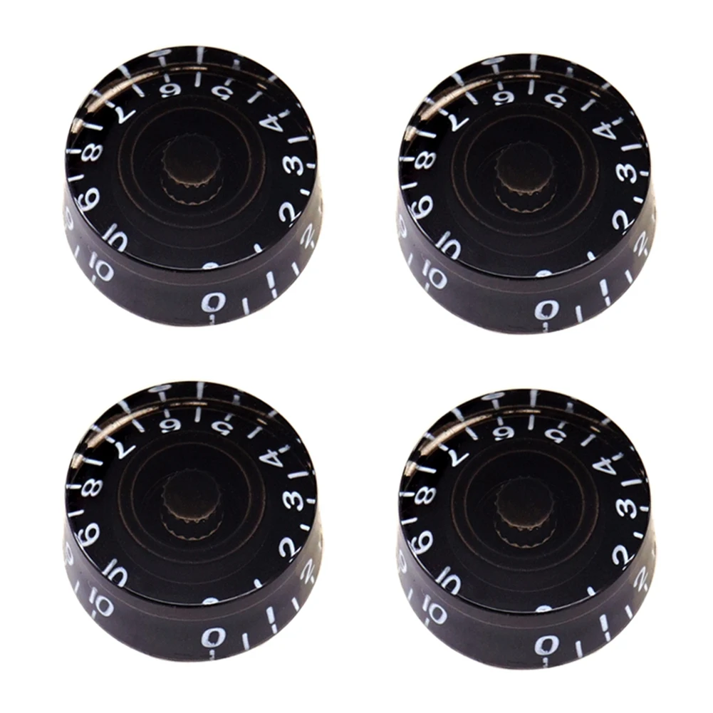 4Pcs Multi Color LP Electric Guitar Volume Tone Knob Top Hat Speed Control Knobs Plastic Guitar Accessories Parts
4Pcs Multi Color LP Electric Guitar Volume Tone Knob Top Hat Speed Control Knobs Plastic Guitar Accessories Parts