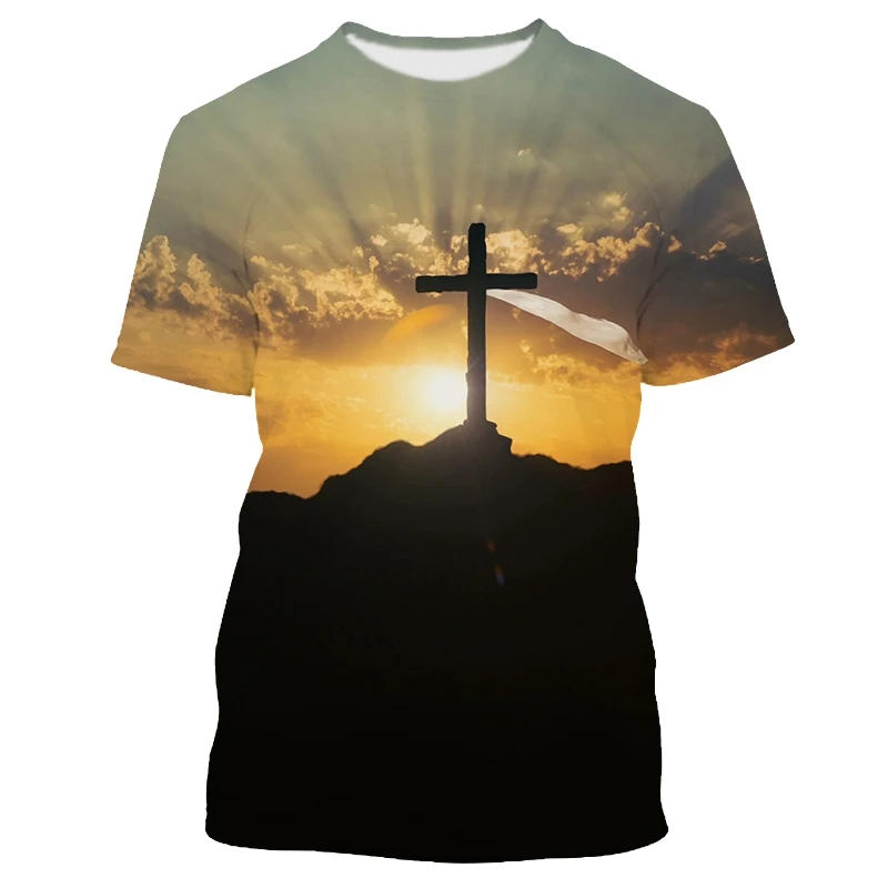 Jumeast 3D Christian Jesus Cross Printed T-shirty Casual Grunge Fairy Oversized Men T Shirt Streetwear Y2K Unisex Goth Clothing
Jumeast 3D Christian Jesus Cross Printed T-shirty Casual Grunge Fairy Oversized Men T Shirt Streetwear Y2K Unisex Goth Clothing