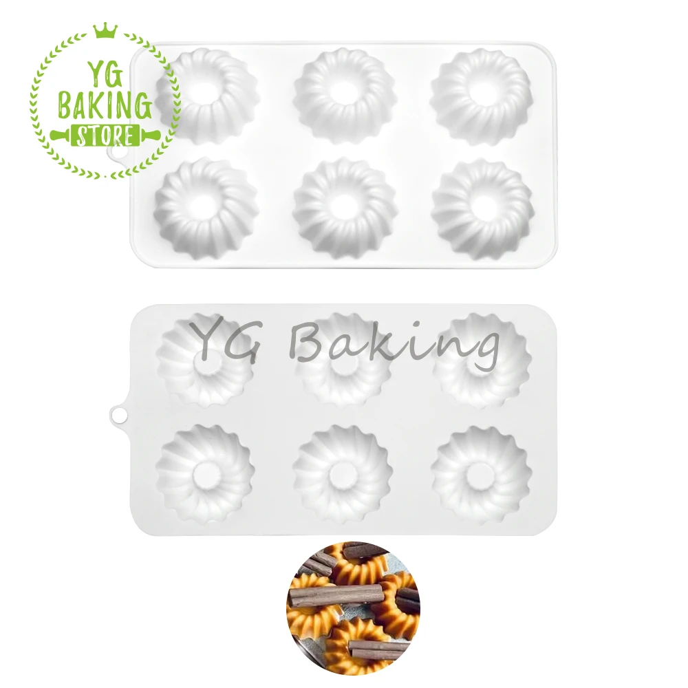 Dorica силиконовая форма для торта 6 полостей
Dorica силиконовая форма для торта 6 полостей