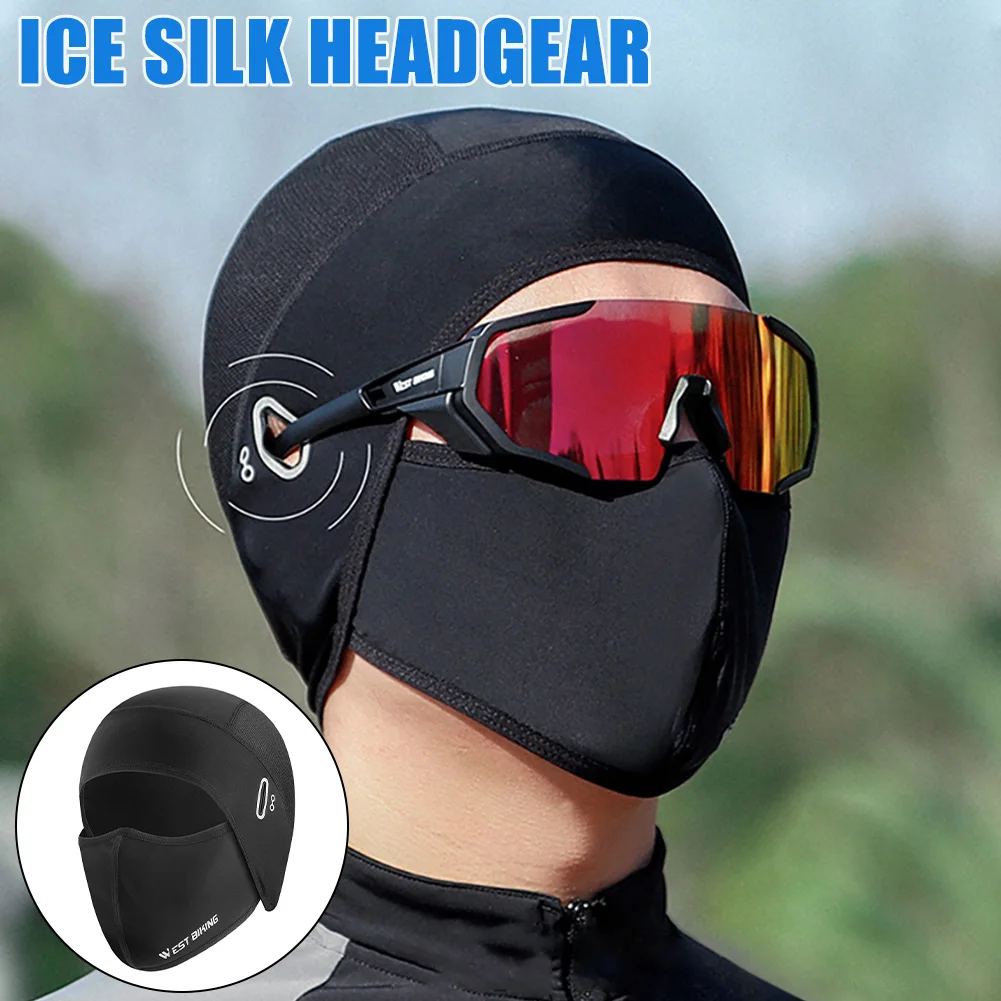 Motorcycle Road Bike Cycling Balaclava Full Face Ice Silk Hat Breathable Sun Protection Helmet Liner With Glasses Hole Face Mask
Motorcycle Road Bike Cycling Balaclava Full Face Ice Silk Hat Breathable Sun Protection Helmet Liner With Glasses Hole Face Mask
