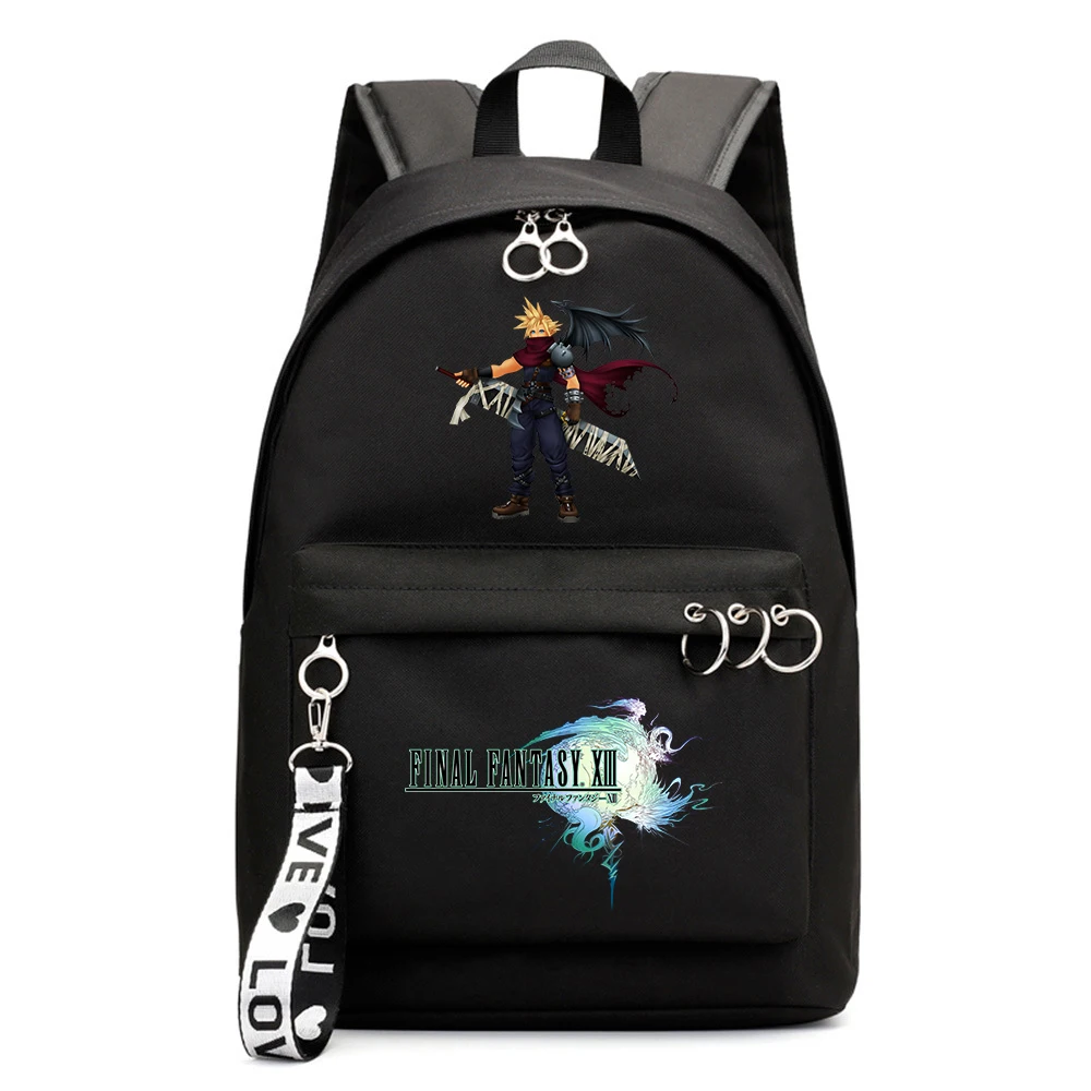 Anime Final Fantasy Knapsack Boys Girls Schoolbag Packsack Zipper Backpack Shoulders Fashion Laptop Bag Teenger Student Bookbag
Anime Final Fantasy Knapsack Boys Girls Schoolbag Packsack Zipper Backpack Shoulders Fashion Laptop Bag Teenger Student Bookbag