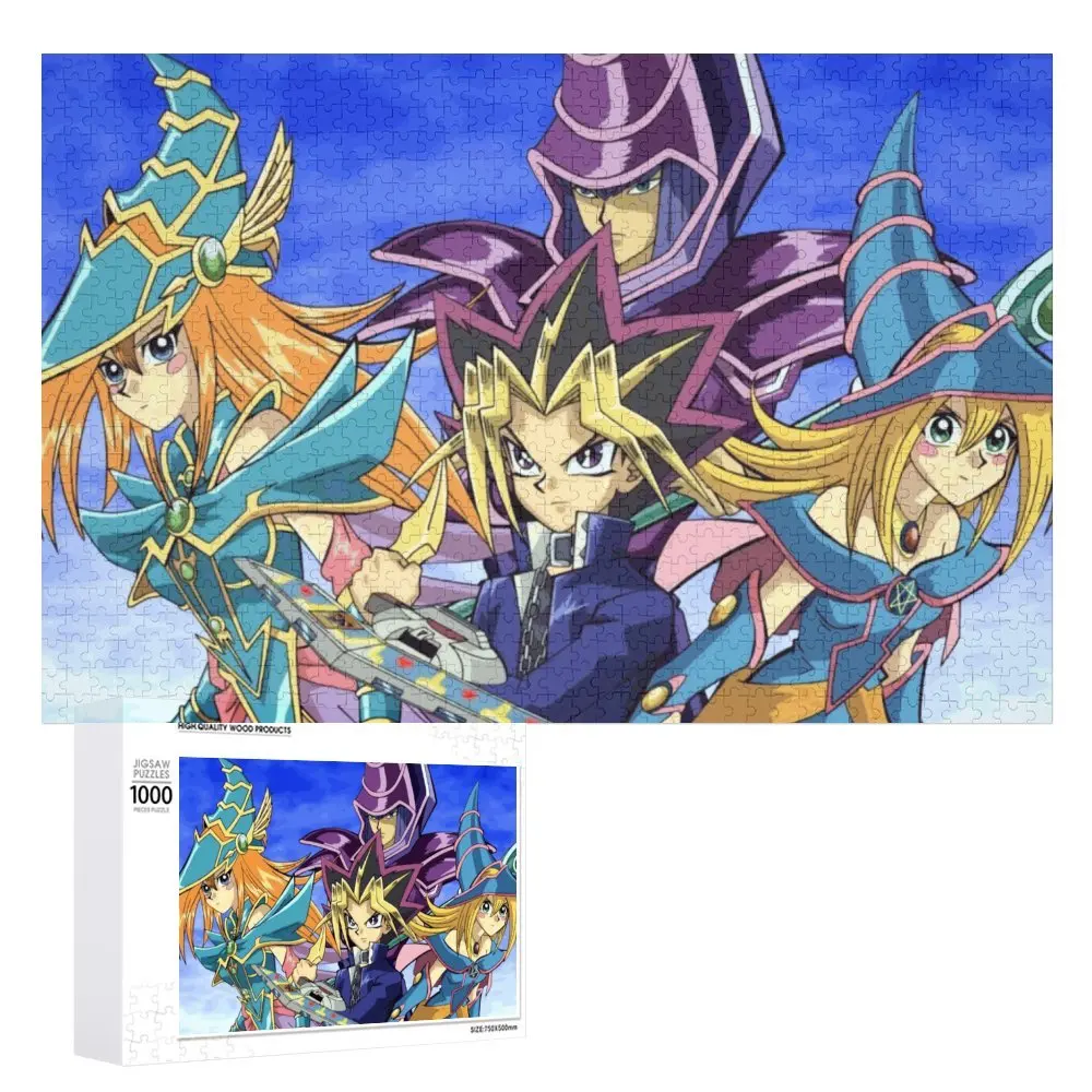 Bandai анимация Yu-Gi-Oh! Коллекция пазлов, деревянные головоломки, Мультяшные игрушки, развивающие головоломки, игрушки для детей, подарки
Bandai анимация Yu-Gi-Oh! Коллекция пазлов, деревянные головоломки, Мультяшные игрушки, развивающие головоломки, игрушки для детей, подарки