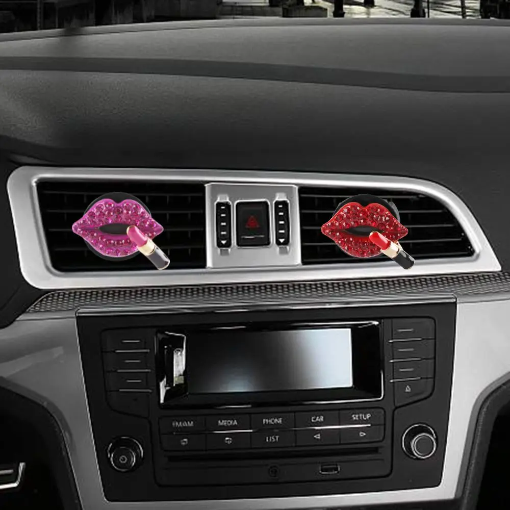 Interior Accessories Sexy Aromatherapy Car-styling Red Lip Vent Fragrant Diffuser Perfume Clip Car Air Freshener
Interior Accessories Sexy Aromatherapy Car-styling Red Lip Vent Fragrant Diffuser Perfume Clip Car Air Freshener