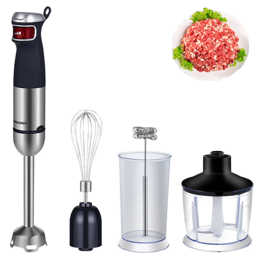 5 in 1 Multifunctional Electric Hand Stick Blender Food Chopper Egg Whisk Mixer Handheld Milk Frother Meat Grinder Kitchen Tools
5 in 1 Multifunctional Electric Hand Stick Blender Food Chopper Egg Whisk Mixer Handheld Milk Frother Meat Grinder Kitchen Tools