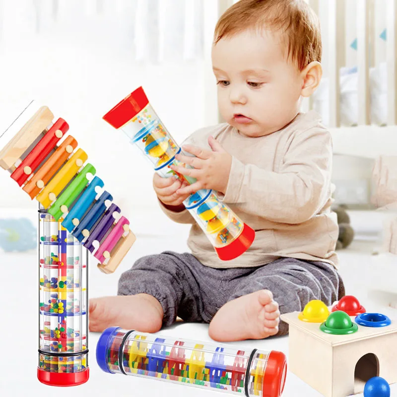 Montessori Baby Rain Stick maker Hourglass Music Hand Shaking Baby Rattle Baby Toy Sensory Educational Toy Montessori 1 year
Montessori Baby Rain Stick maker Hourglass Music Hand Shaking Baby Rattle Baby Toy Sensory Educational Toy Montessori 1 year