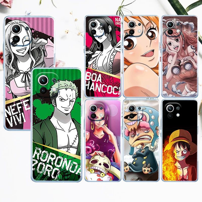 Nami Zoro One Piece For Xiaomi Mi 12 12X 11 11T 11i 10T 10 Pro Lite Ultra 5G 9T 9SE A3 Transparent Soft TPU Phone Case
Nami Zoro One Piece For Xiaomi Mi 12 12X 11 11T 11i 10T 10 Pro Lite Ultra 5G 9T 9SE A3 Transparent Soft TPU Phone Case