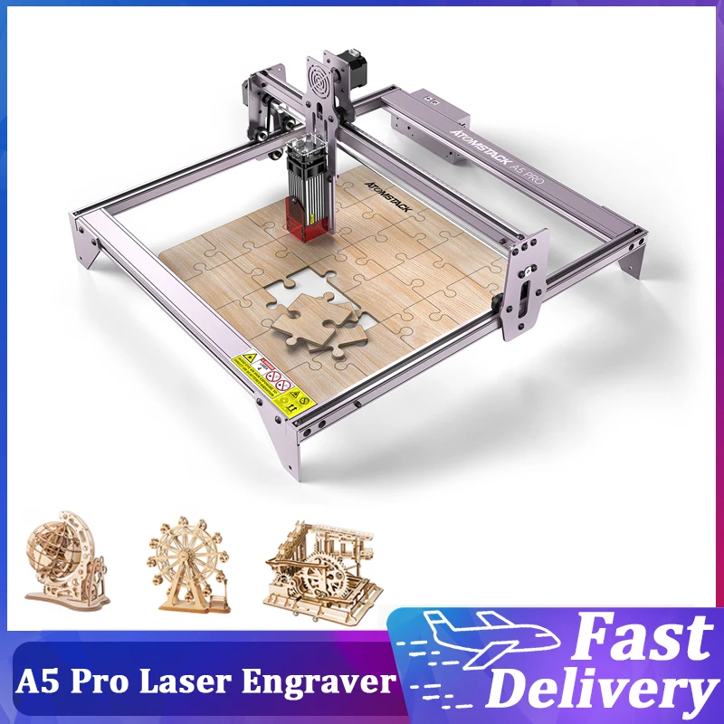 ATOMSTACK A5 Pro 40W Laser Engraver 410x400 Engraving Area Fixed-Focus Laser CNC Desktop DIY Laser Engraving Cutting Machine 
ATOMSTACK A5 Pro 40W Laser Engraver 410x400 Engraving Area Fixed-Focus Laser CNC Desktop DIY Laser Engraving Cutting Machine