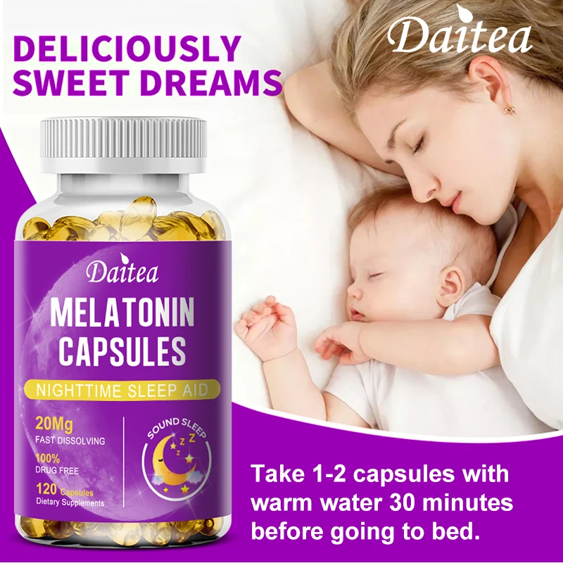 Melatonin Can Help Improve Sleep Quality,Shorten Wake-up Time, Regulate Rhythm, and Improve Sleep Quality,Relieve Insomnia
Melatonin Can Help Improve Sleep Quality,Shorten Wake-up Time, Regulate Rhythm, and Improve Sleep Quality,Relieve Insomnia