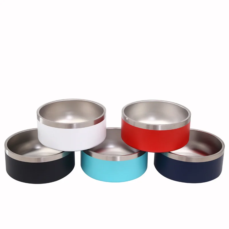 32oz 16oz Double Wall Non-Slip Stainless Steel Pet Dog Food Feeder Water Bowl Medium Large Pets Dog Environmental friendly bowl
32oz 16oz Double Wall Non-Slip Stainless Steel Pet Dog Food Feeder Water Bowl Medium Large Pets Dog Environmental friendly bowl