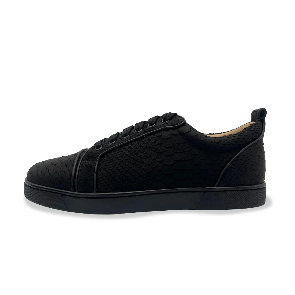 Luxury Designer Black Casual Shoes Snake Leather Low Top Sneakers Platform Flat Shoes Women Men Couple Party Running Trainers
Luxury Designer Black Casual Shoes Snake Leather Low Top Sneakers Platform Flat Shoes Women Men Couple Party Running Trainers
