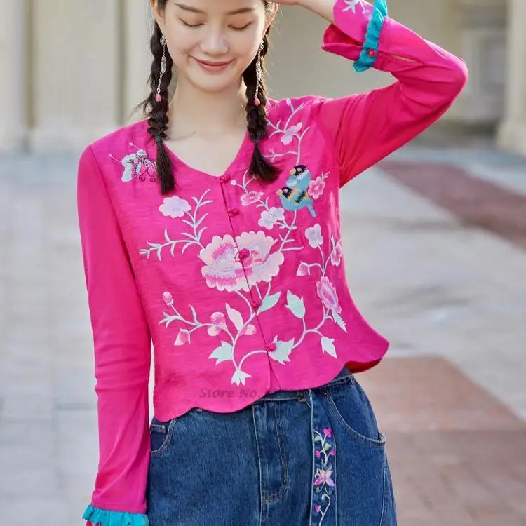 2023 chinese blouses lady casual shirt traditional chinese style top classic blouse vintage clothes qipao female cheongsam shirt
2023 chinese blouses lady casual shirt traditional chinese style top classic blouse vintage clothes qipao female cheongsam shirt