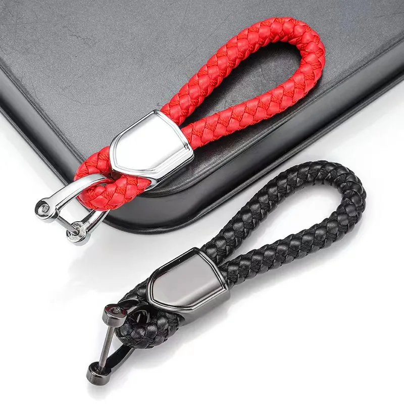 New Unisex Braided Leather Rope Handmade Waven Keychain Leather Key Chain Ring Holder for Car Keyrings Men Women KeyChains
New Unisex Braided Leather Rope Handmade Waven Keychain Leather Key Chain Ring Holder for Car Keyrings Men Women KeyChains