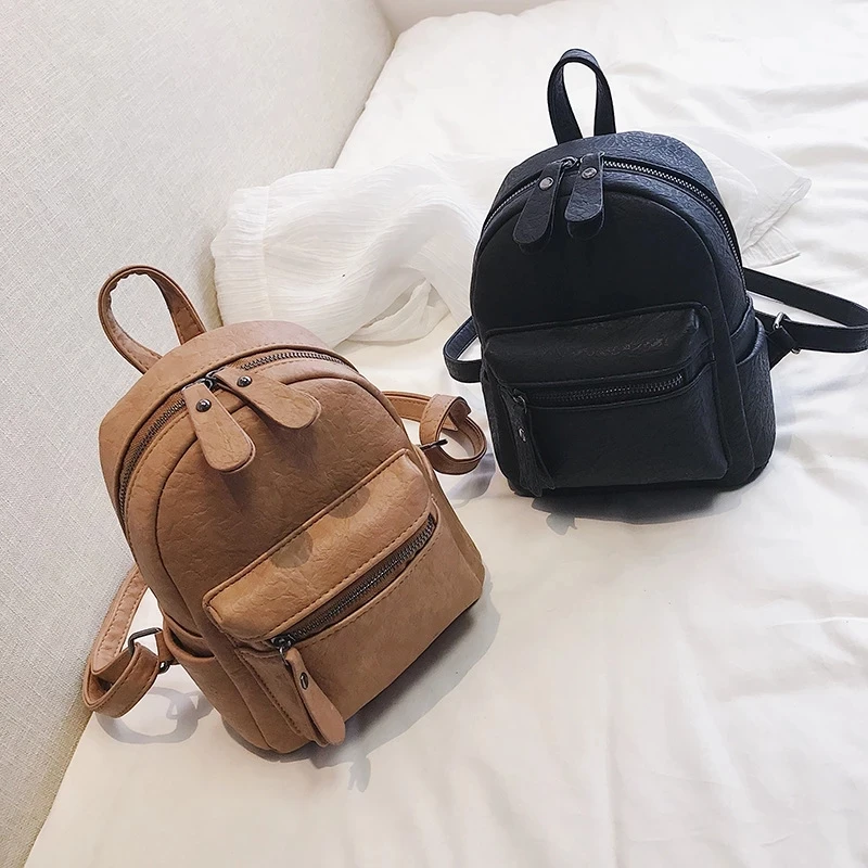 Women's Mini Backpack Luxury PU Leather Kawaii Backpack Cute Graceful Bagpack Small School Bags for Girls Fashion Backpacks
Women's Mini Backpack Luxury PU Leather Kawaii Backpack Cute Graceful Bagpack Small School Bags for Girls Fashion Backpacks