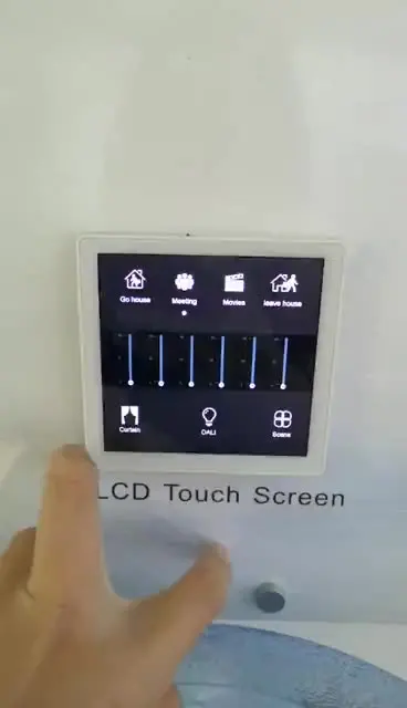 Programmable Smart Touch Screen Wall smart touch screen Switch Wall Light control Smart Home Automation
Programmable Smart Touch Screen Wall smart touch screen Switch Wall Light control Smart Home Automation