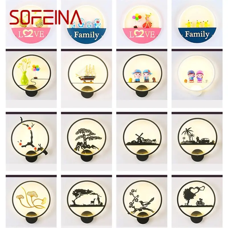 SOFEINA Wall Lamps Contemporary Creative Artistic Figures LED Sconces Lights Indoor For Home Balcony
SOFEINA Wall Lamps Contemporary Creative Artistic Figures LED Sconces Lights Indoor For Home Balcony