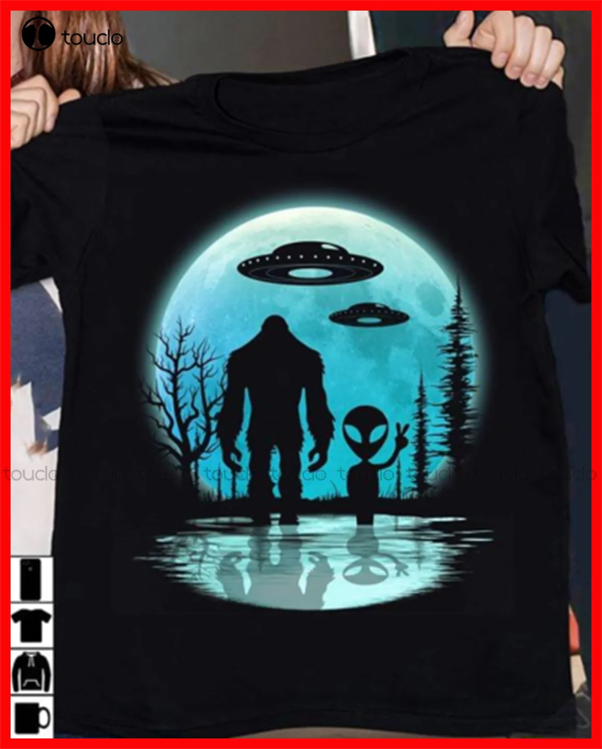 New Funny Bigfoot Alien Ufo Moon Women T Shirt Cotton Black Xs-5Xl Grandpa Shirt Cotton Tee Xs-5Xl Unisex Fashion Funny Tshirt
New Funny Bigfoot Alien Ufo Moon Women T Shirt Cotton Black Xs-5Xl Grandpa Shirt Cotton Tee Xs-5Xl Unisex Fashion Funny Tshirt