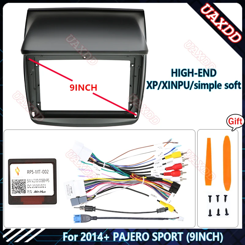 Автомобильный радиоприемник для MITSUBISHI 2014 + PAJERO SPORT (9 дюймов), стерео, аудио экран, мультимедийный видеоплеер, кабель навигации, жгут, рамка
Автомобильный радиоприемник для MITSUBISHI 2014 + PAJERO SPORT (9 дюймов), стерео, аудио экран, мультимедийный видеоплеер, кабель навигации, жгут, рамка