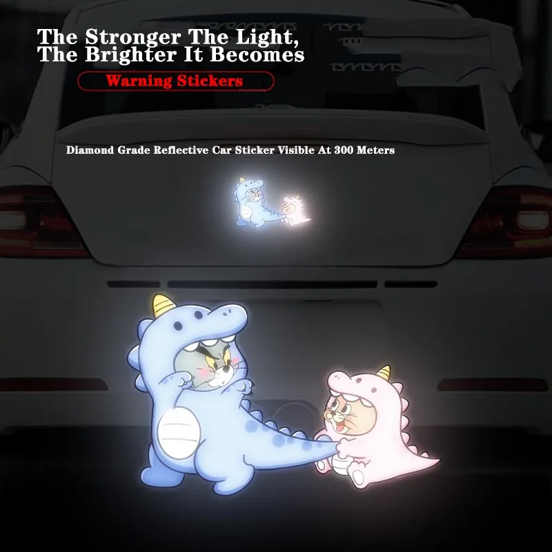 Tom Cat and Jack Mouse Electric Car Cartoon Reflective Warning Car Body Decoration Motorcycle Sticker
Tom Cat and Jack Mouse Electric Car Cartoon Reflective Warning Car Body Decoration Motorcycle Sticker