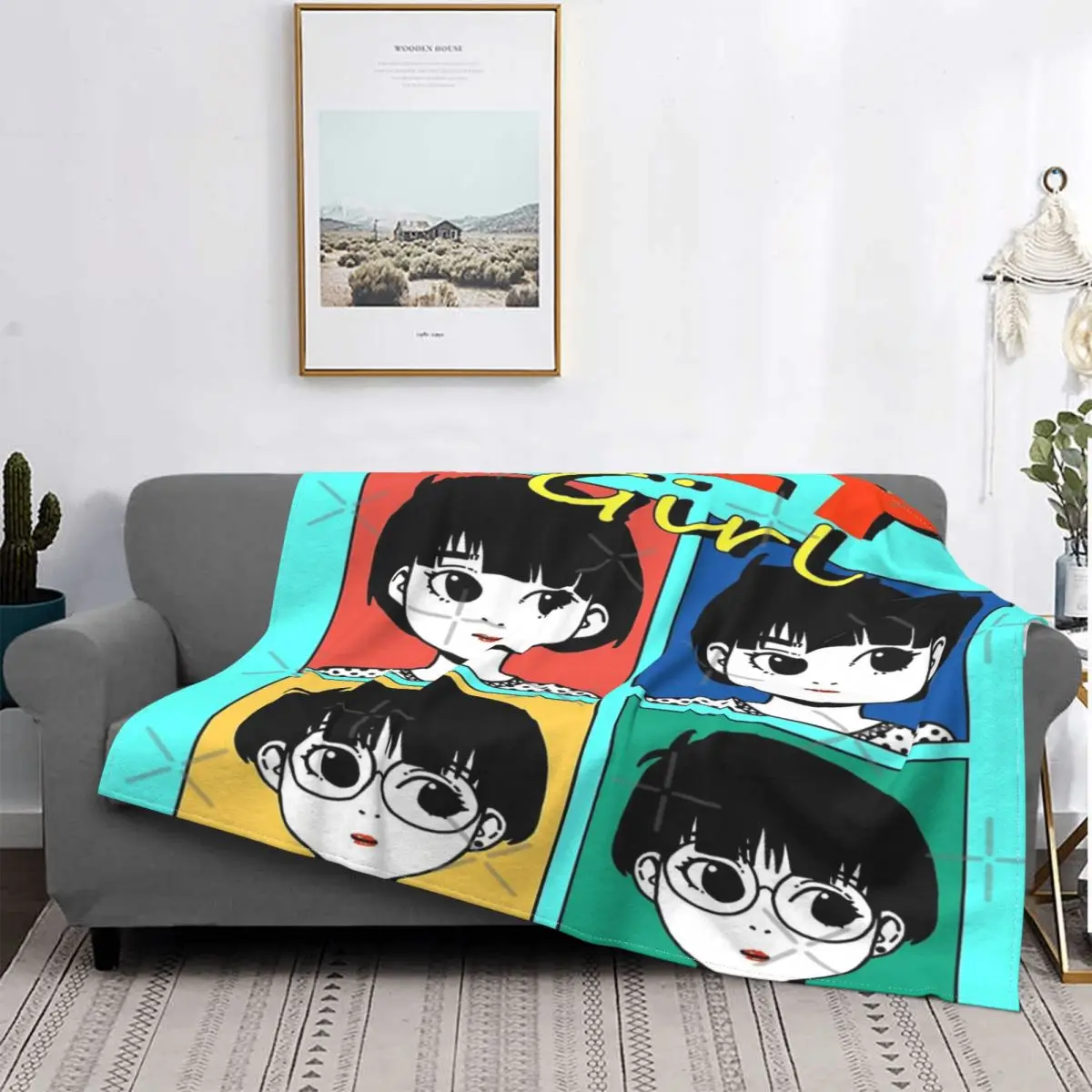 Manta de arte Pop de Anime para niña, colcha a cuadros para cama, manta para Baby, Sudadera con capucha
Manta de arte Pop de Anime para niña, colcha a cuadros para cama, manta para Baby, Sudadera con capucha