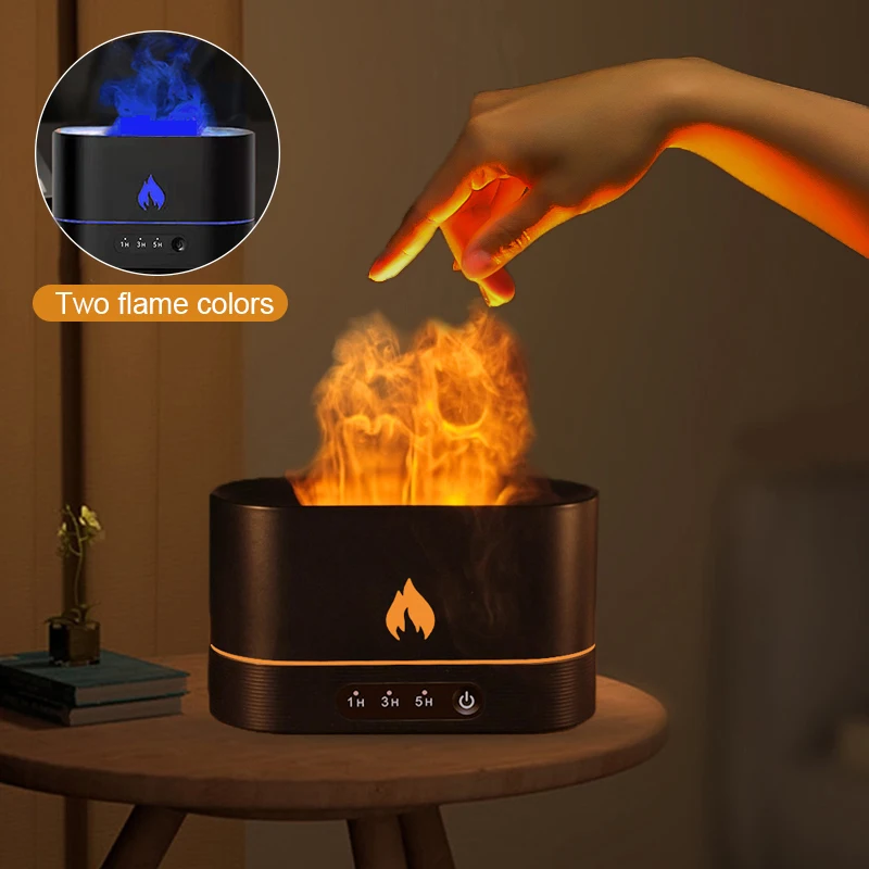 USB Simulation Flame Night Light with 250ML Water Tank Humidifier Aroma Diffuser for Home Office Bedroom Atmosphere Desk Lamp
USB Simulation Flame Night Light with 250ML Water Tank Humidifier Aroma Diffuser for Home Office Bedroom Atmosphere Desk Lamp