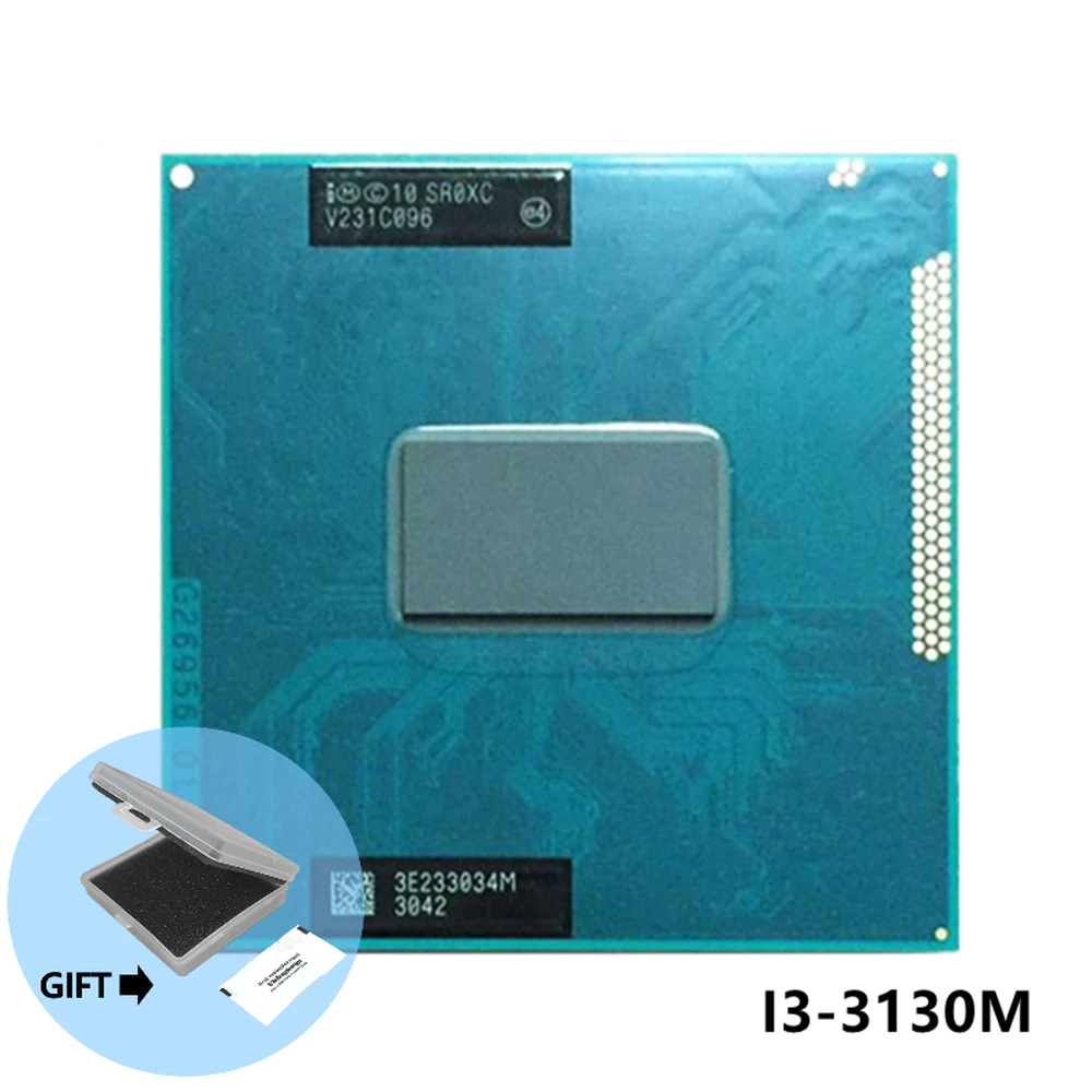 Процессор Intel Core i3-3130M i3 3130M SR0XC 2,6 ГГц двухъядерный четырехпоточный, 3 МБ, 35 Вт, разъем G2 / rPGA988B
Процессор Intel Core i3-3130M i3 3130M SR0XC 2,6 ГГц двухъядерный четырехпоточный, 3 МБ, 35 Вт, разъем G2 / rPGA988B