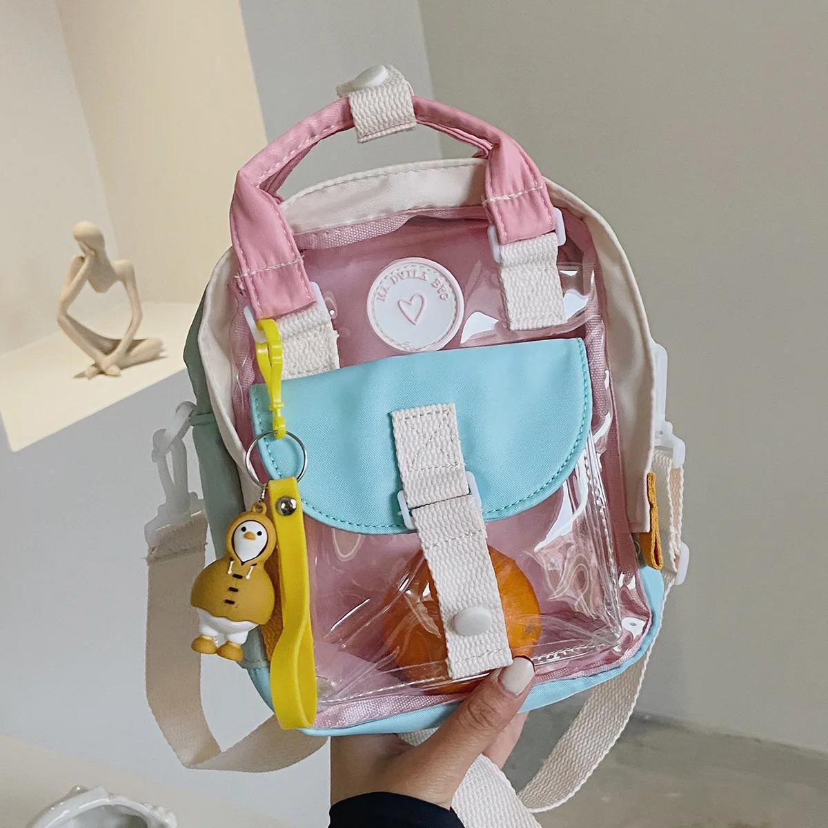 Harajuku Clear Jelly Shoulder Bag Luxury Brands PVC Crossbody Bags for Women 2022 Small Itabag Funny Purse for Girls Handbags
Harajuku Clear Jelly Shoulder Bag Luxury Brands PVC Crossbody Bags for Women 2022 Small Itabag Funny Purse for Girls Handbags