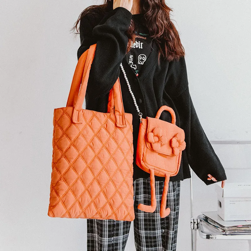 Женская Стеганая Сумка-тоут с жемчугом, на плечо
Женская Стеганая Сумка-тоут с жемчугом, на плечо