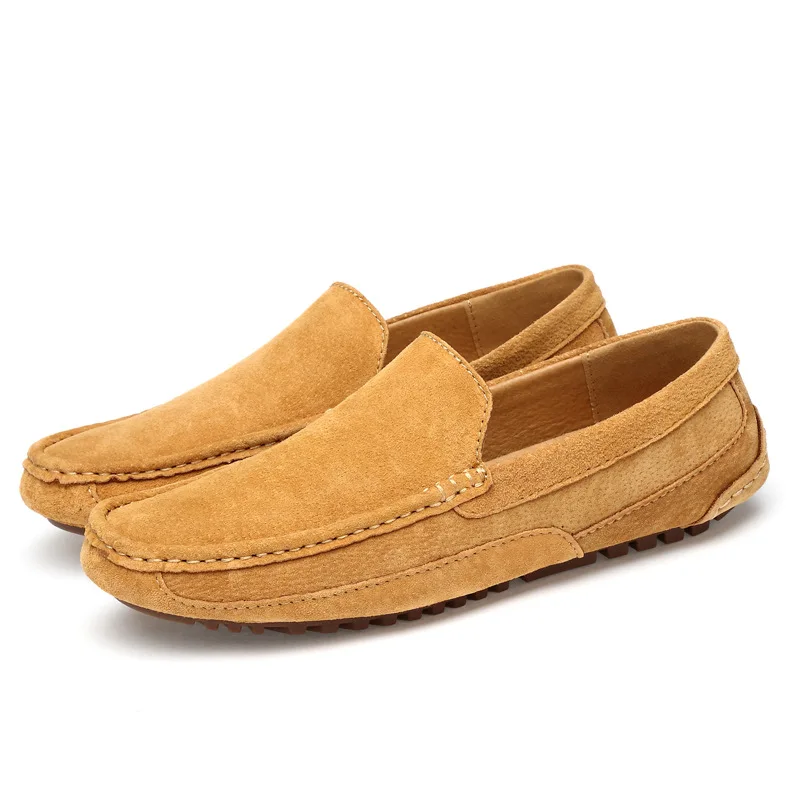 New 2022 Men Suede Leather Loafers Men Leather Casual Shoes Fashion Soft Soled Men Flats Slip on Driving Shoes Moccasins Zapatos
New 2022 Men Suede Leather Loafers Men Leather Casual Shoes Fashion Soft Soled Men Flats Slip on Driving Shoes Moccasins Zapatos