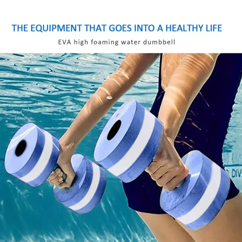 Foating Water Dumbbell Gym Weights Swimming Pool Fitness Training Equipment Aquatic Water Aerobics Exercise Foam Dumbbell
Foating Water Dumbbell Gym Weights Swimming Pool Fitness Training Equipment Aquatic Water Aerobics Exercise Foam Dumbbell
