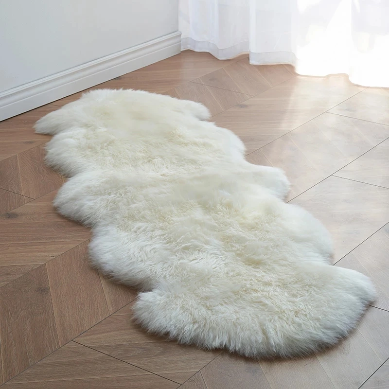 Soft White Faux Fur Area Rugs Kids Living Room Bedroom Shaggy Floor Chair Mat Home Decoration Sheepskin Plush Bedside Carpet
Soft White Faux Fur Area Rugs Kids Living Room Bedroom Shaggy Floor Chair Mat Home Decoration Sheepskin Plush Bedside Carpet